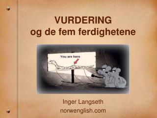 VURDERING og de fem ferdighetene