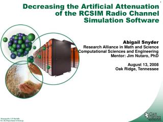 Decreasing the Artificial Attenuation of the RCSIM Radio Channel Simulation Software