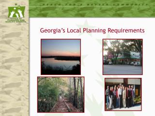 Georgia’s Local Planning Requirements