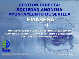 GESTION DIRECTA: SOCIEDAD ANONIMA AYUNTAMIENTO DE SEVILLA EMASESA