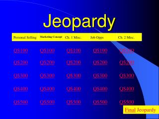 Jeopardy