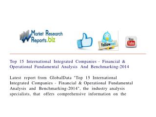 Top 15 International Integrated Companies - Financial & Oper