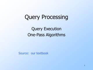 Query Processing