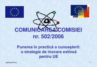 COMUNICAREA COMISIEI nr. 502/2006