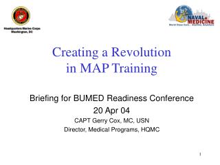 Creating a Revolution in MAP Training