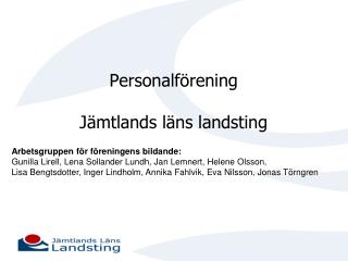Personalförening Jämtlands läns landsting