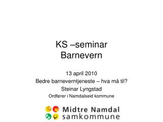 KS –seminar Barnevern