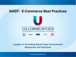 NAEP: E-Commerce Best Practices