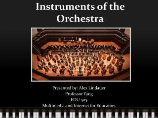 Instruments of the Orchestra