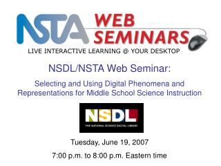 LIVE INTERACTIVE LEARNING @ YOUR DESKTOP