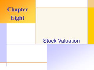 Stock Valuation