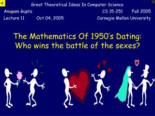 The Mathematics Of 1950’s Dating: Who wins the battle of the sexes?