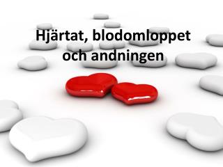 Hjärtat, blodomloppet och andningen