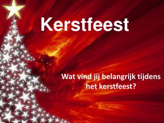 Kerstfeest