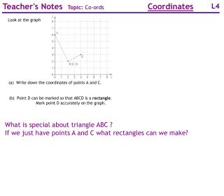 What is special about triangle ABC ? If we just have points A and C what rectangles can we make?