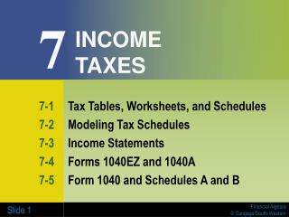 INCOME TAXES