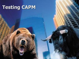 Testing CAPM