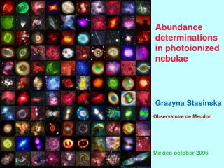 Abundance determinations in photoionized nebulae