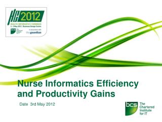 Nurse Informatics Efficiency and Productivity Gains