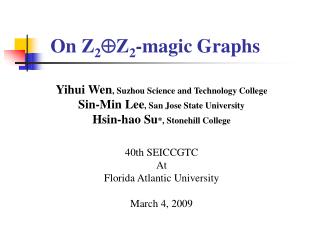 On Z 2  Z 2 -magic Graphs