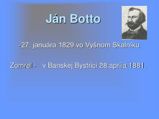 Ján Botto