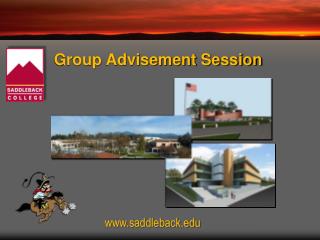 Group Advisement Session
