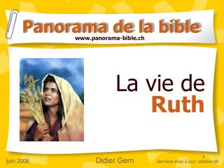 La vie de Ruth