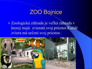 ZOO Bojnice