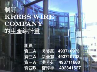 制訂 Krebs Wire Company 的生產線計畫