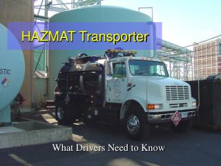 HAZMAT Transporter