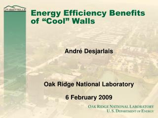 Energy Efficiency Benefits of “Cool” Walls