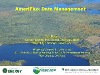 AmeriFlux Data Management