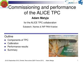 Commissioning and performance of the ALICE TPC