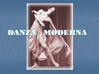 DANZA MODERNA