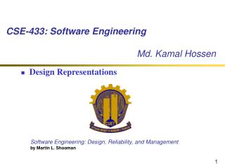 CSE-433: Software Engineering 					 Md. Kamal Hossen