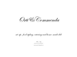 Orti&amp;Commenda