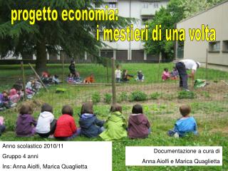 progetto economia: