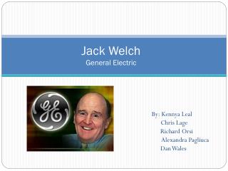 Jack Welch General Electric