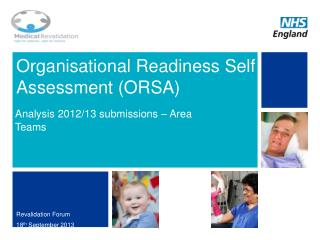 Organisational Readiness Self Assessment (ORSA)