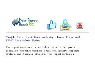 Sharjah Electricity & Water Authority - Power Plants And SWO