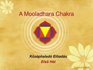 A Mooladhara Chakra
