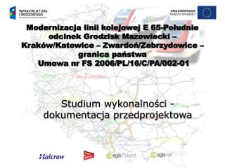 Studium wykonalności - dokumentacja przedprojektowa