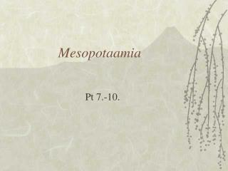 Mesopotaamia