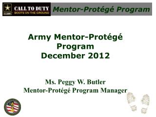 Mentor-Protégé Program