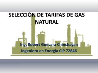 SELECCIÓN DE TARIFAS DE GAS NATURAL