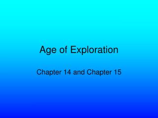 Age of Exploration