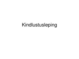 Kindlustusleping