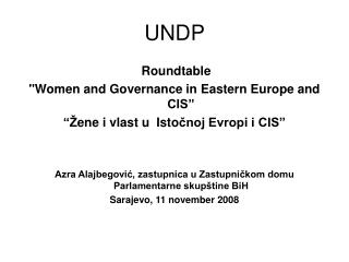 UNDP