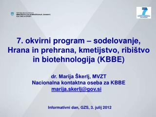 7. okvirni program (2007-2013) - struktura