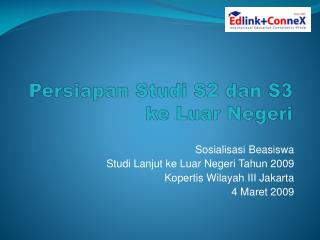 Persiapan Studi S2 dan S3 ke Luar Negeri